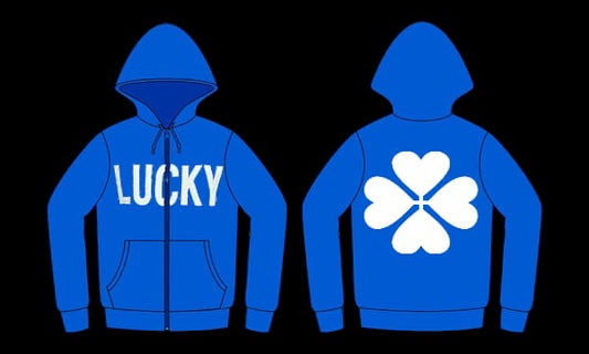 Rare lucky zip up